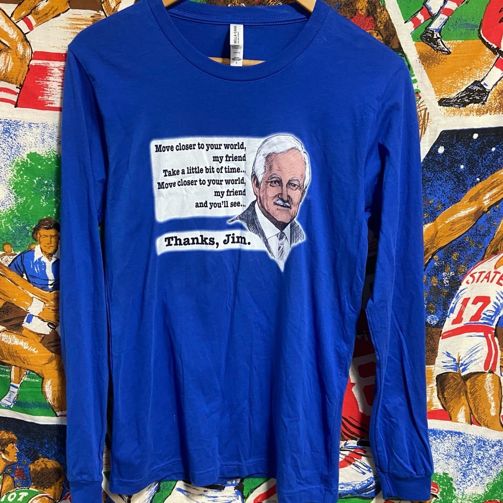 Legendary Philly News Achorman Jim O Brien Longsleeve Teeshirt